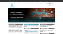 Desktop Screenshot of genivi.org